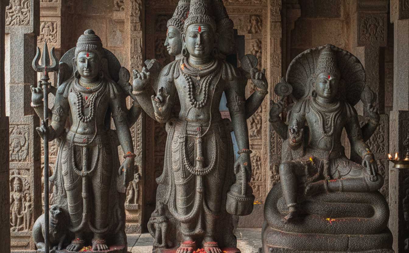 brahama vishnu mahesha