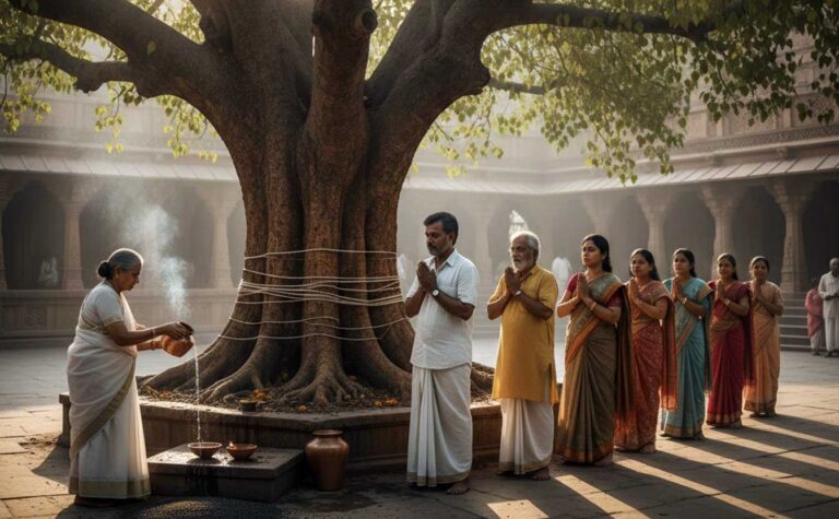 peepal tree worship